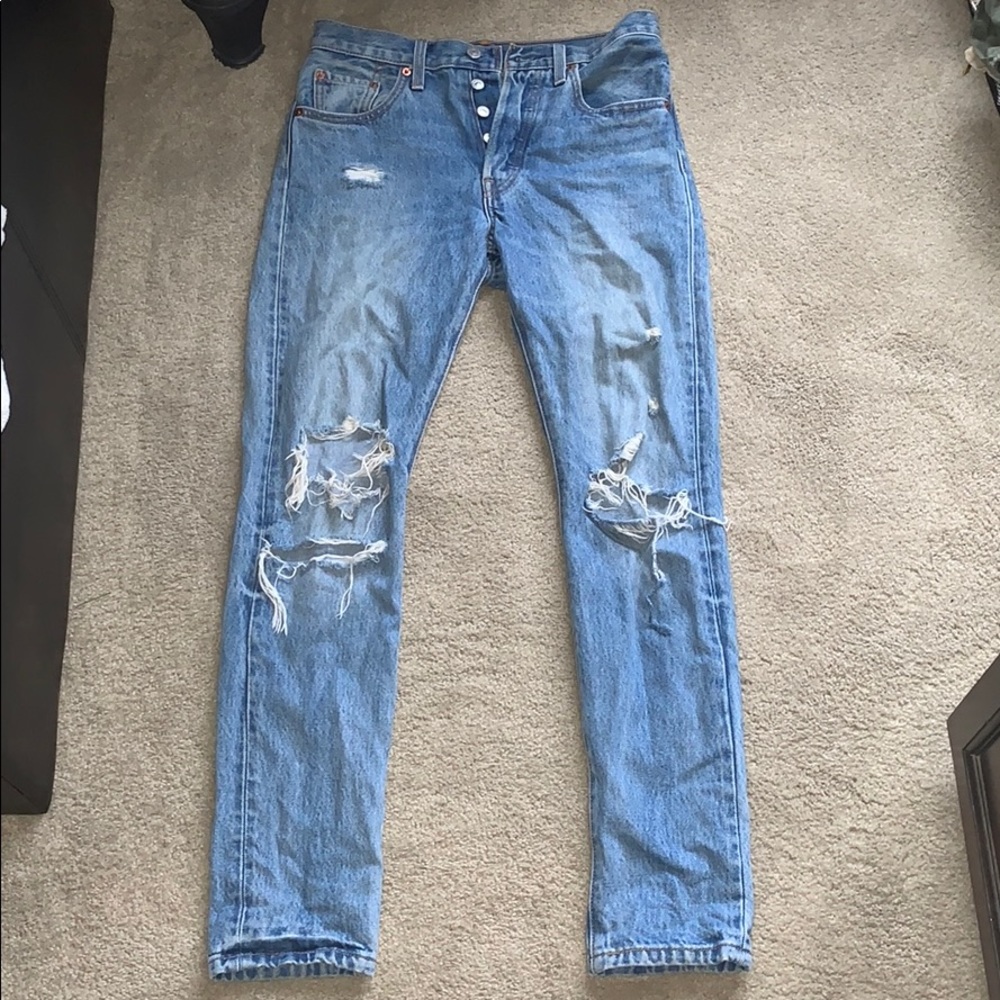 Levi 501 Skinny Jeans